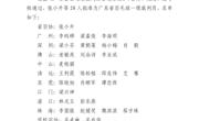 广东省羽毛球协会关于批准张小升等28人为广东省羽毛球一级裁判员的通知